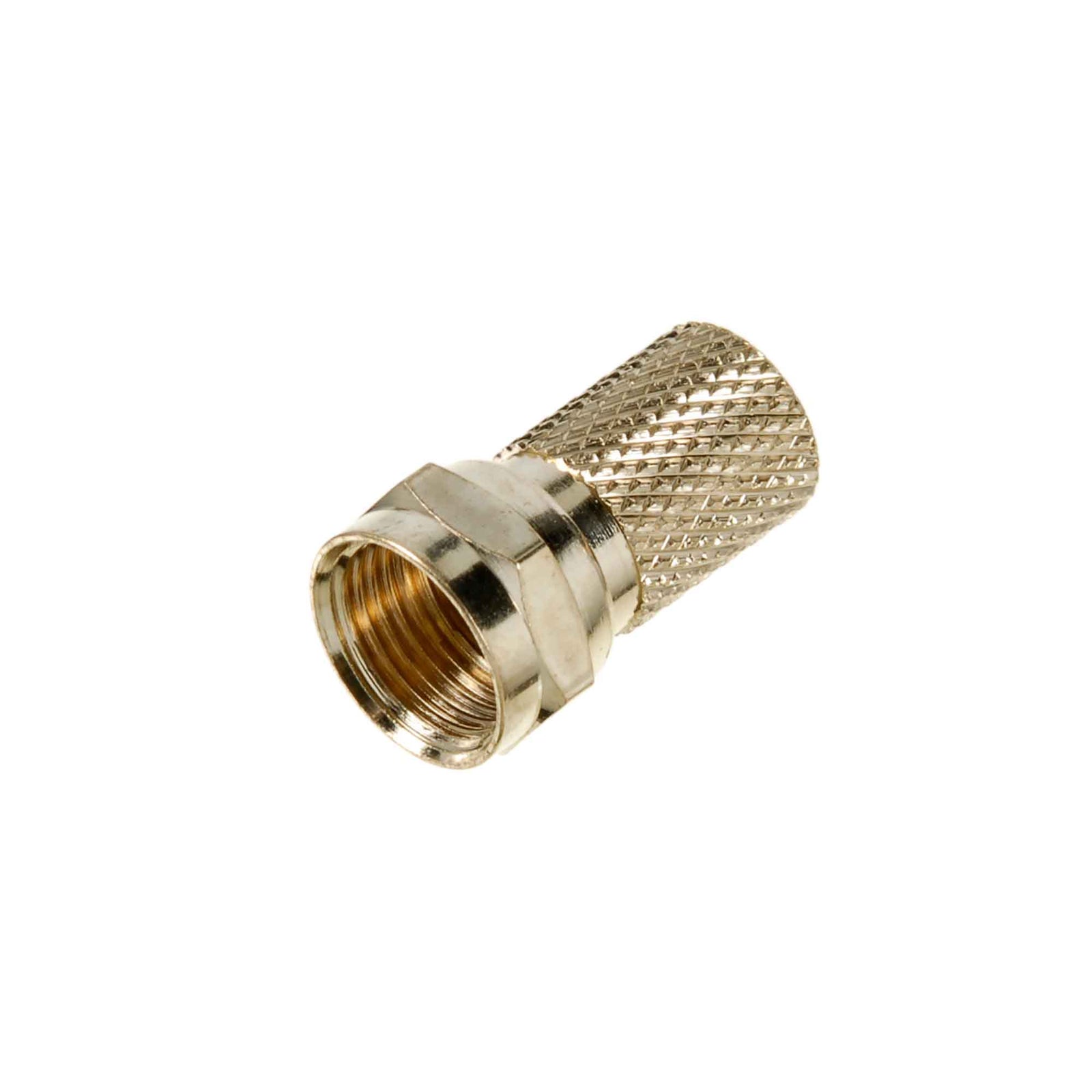 Fiche doré F 75 OHMS à visser, 2 unités
