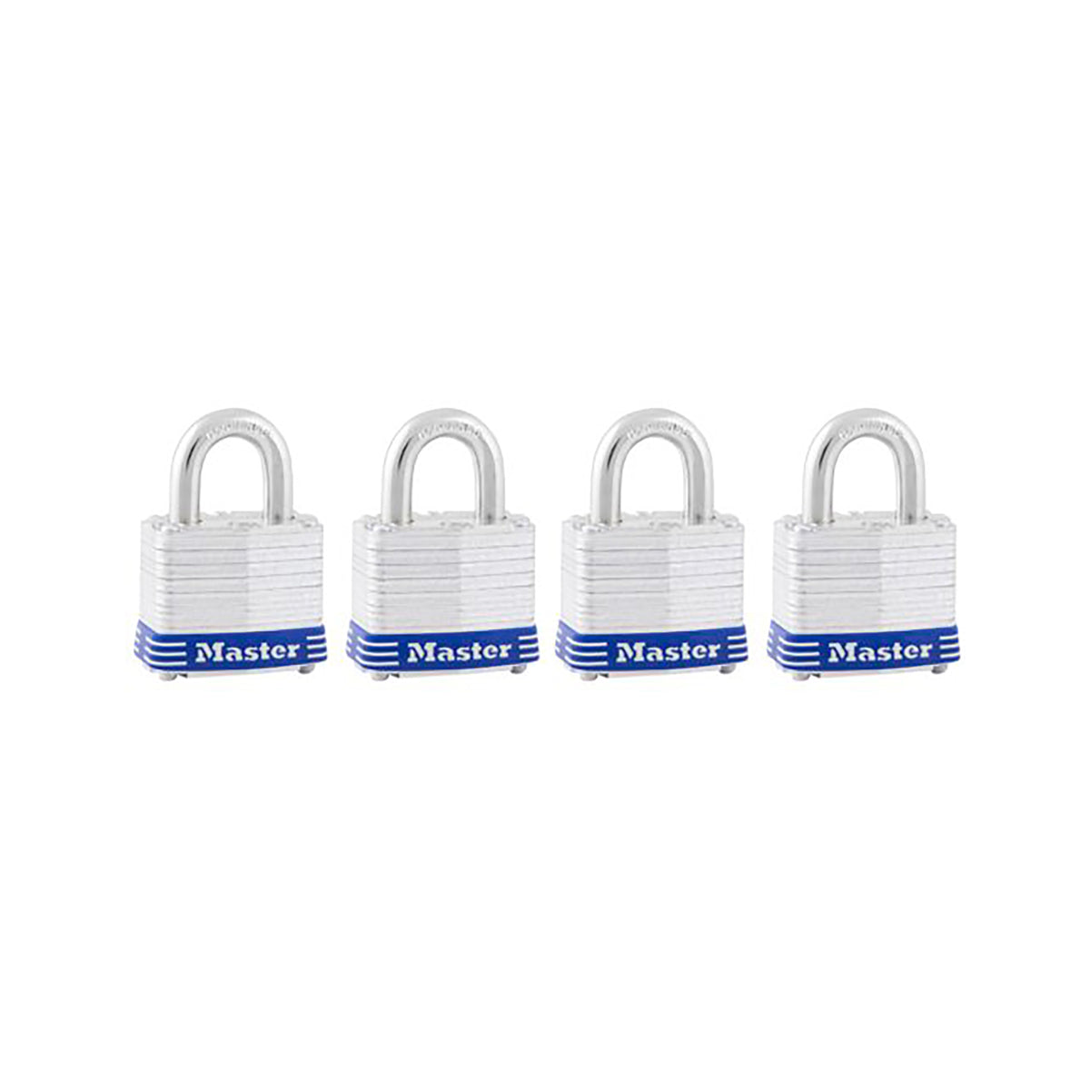 Ensemble de 4 cadenas en acier laminé avec serrure à goupille, 1-9/16'' de large