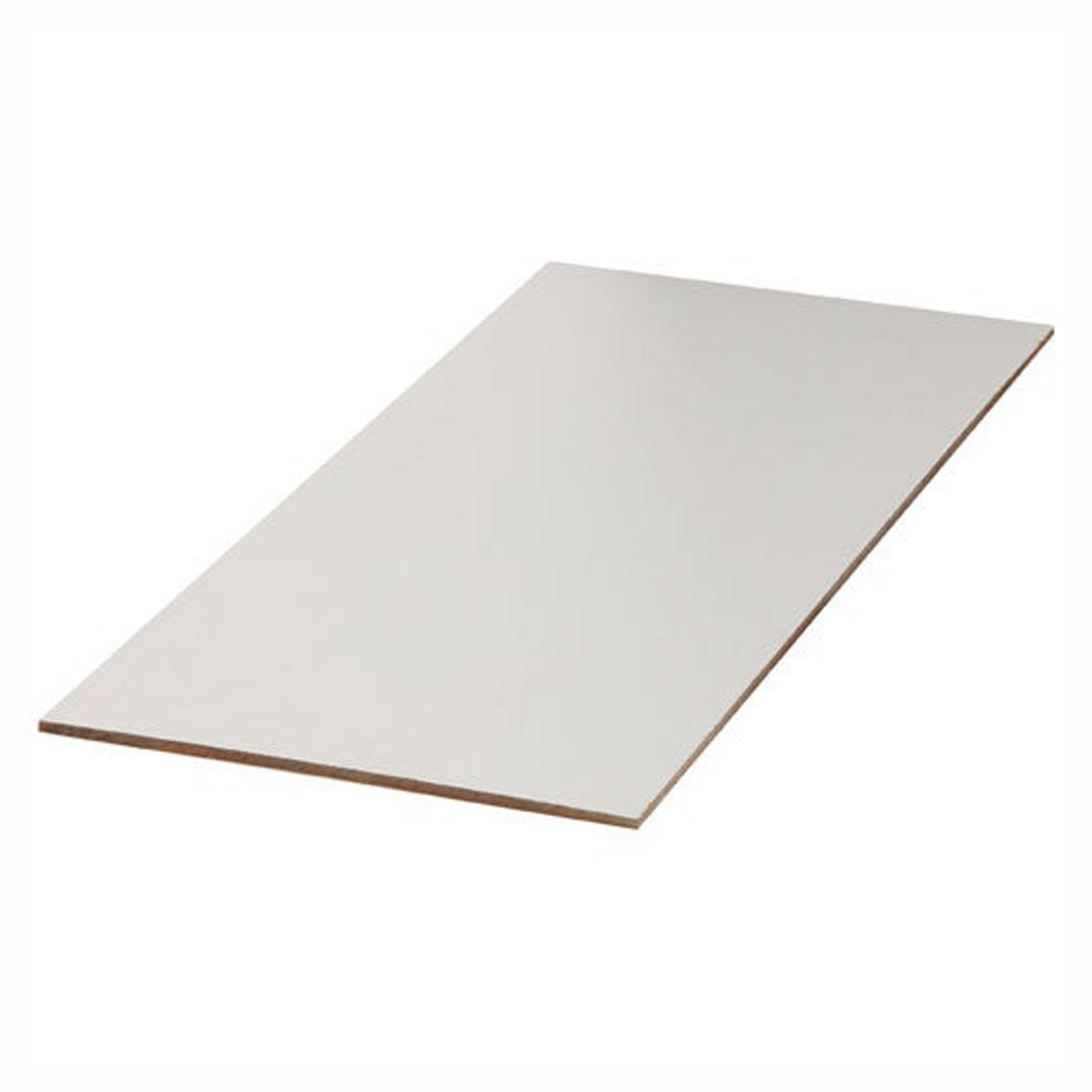 Panneau Fibrex à 1 côté blanc, 1/8" x 4' x 8'