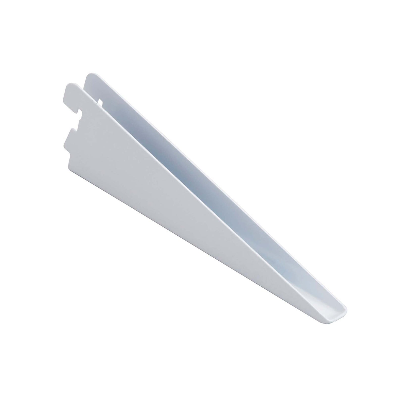 Support blanc à tablette double, 10-1/2''
